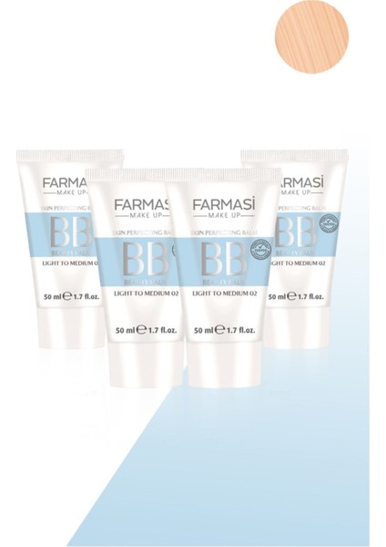 Bb All In One Krem Açıktan Ortaya-50 ml 4 Adet