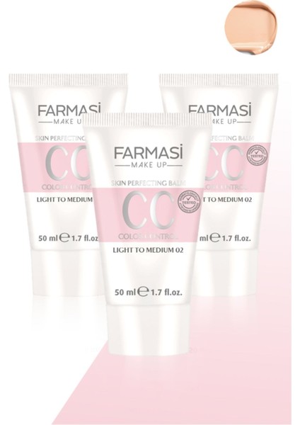 cc All In One Krem Açıktan Ortaya-50 ml 3 Adet