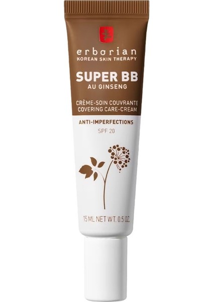Super BB With Ginseng - Seyehat Boyu BB Krem Chocolat (15 ml)