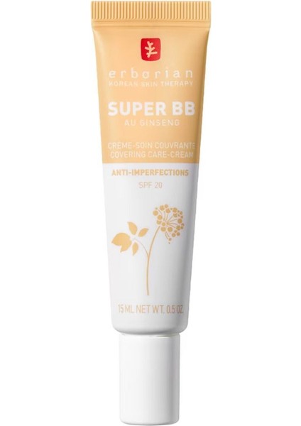 Super BB With Ginseng - Seyehat Boyu BB Krem Nude 15 ml