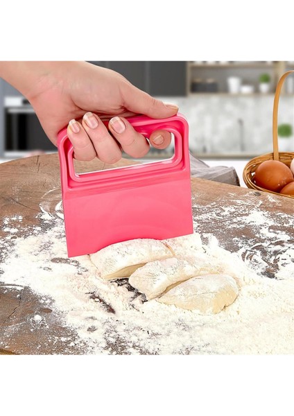 Hamur Kesici Kazıyıcı Spatula, Pratik Hamur Kesme Spatulası, Hamur Kesici