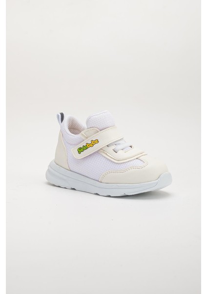 Şirinbebe Ortopedik Erkek Bebek Ilk Adım Spor Ayakkabı Beyaz Cırtlı Anorak Malzeme modelleri