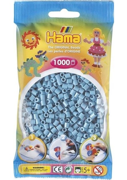 1.000'lik Hama Midi Boncuk - Turkuaz fiyatları