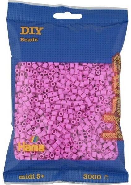 3.000'lik Poşet Hama Midi - PASTEL PEMBE
