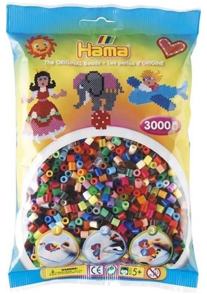 Midi Boncuk 3000’lik - Karışık 58 Renk modelleri