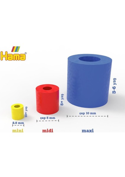 Midi Boncuk 3000’lik - Karışık 58 Renk indirimleri