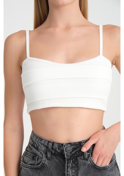 Halter Yaka Crop Top - %100 Pamuk, Yazlık Şık Tasarım