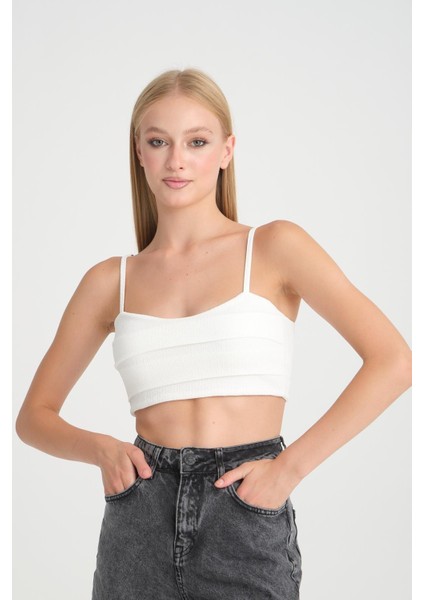 Halter Yaka Crop Top - %100 Pamuk, Yazlık Şık Tasarım modelleri