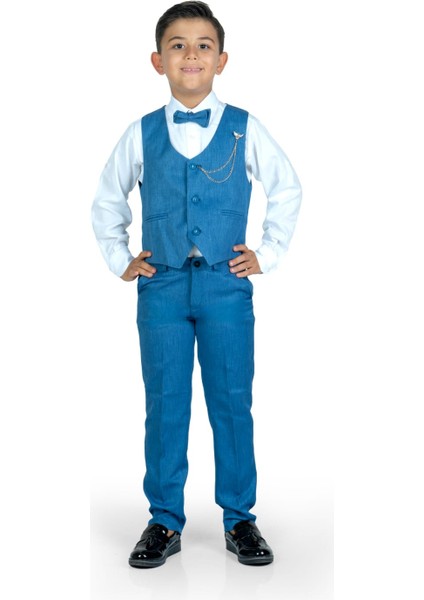 Yelekli Erkek Çocuk Takım Elbise fiyatları