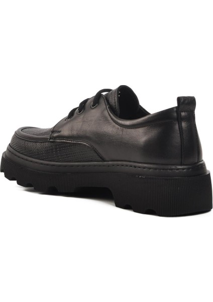 Özgül 7465-1 Z Siyah Deri Kadın Günlük Ayakkabı fırsatları