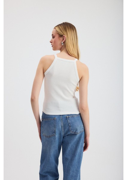 1121 Sıfır Kol Attlet Beyaz indirimleri