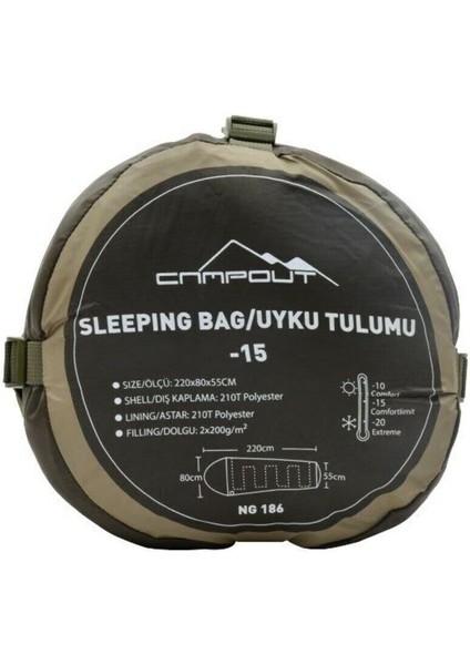 Campout Extreme Uyku Tulumu Kışlık modelleri