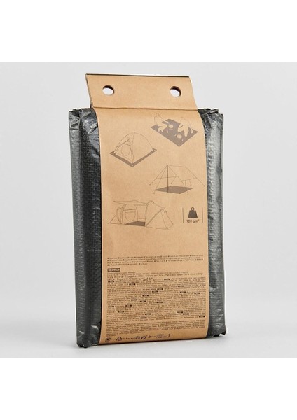 Quechua Su Sızdırmaz Kamp Zemin Matı - 2 x 2,5 M - Siyah modelleri