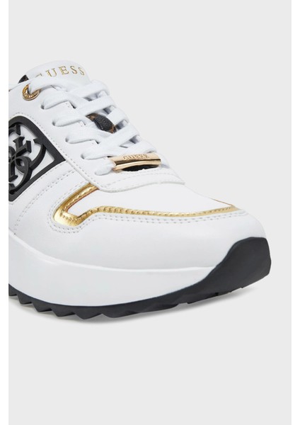 Koyaa 4g Logolu Kalın Taban Sneaker Ayakkabı FLJKOYELE12 Bayan Ayakkabı Fljkoy ELE12 Whbro indirimleri