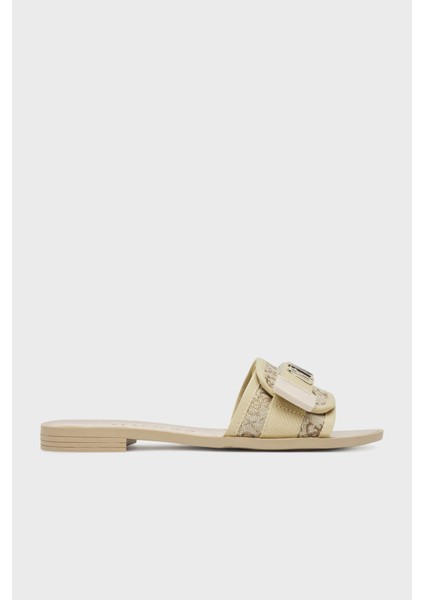 Elyze 4g Logolu Terlik FLJELYLEL19 Bayan Terlik Fljely LEL19 Gold