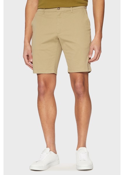 Streç Pamuklu Slim Fit Normal Bel Erkek Short K10K114063 Hı0