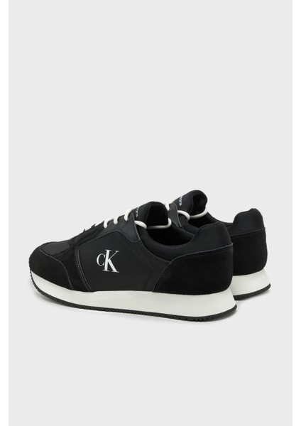 Logolu Süet Detaylı Sneaker Ayakkabı YM0YM011520GM Erkek Ayakkabı YM0YM01152 0gm