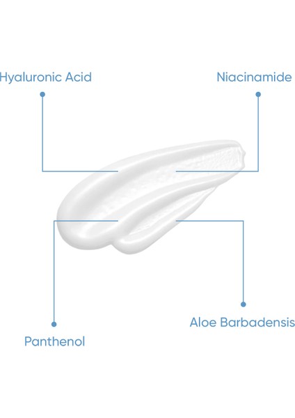 Yoğun Nemlendirici Yüz Kremi 50 ml ( Hyaluronic Acid - Niacinamide ) indirimleri