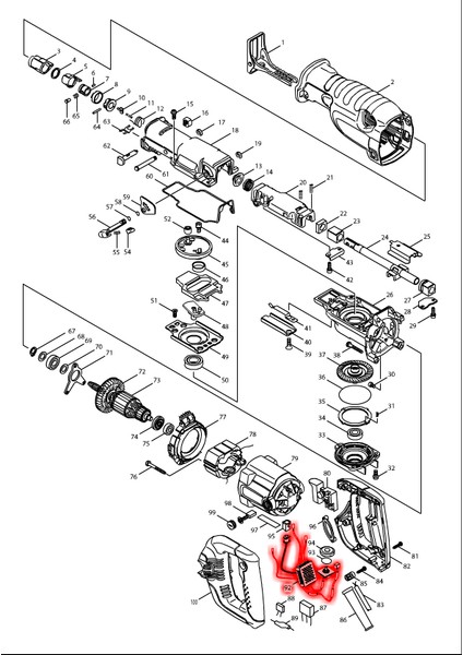 JR3070 İçin Elektronik Kart 631651-4