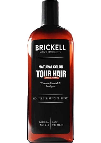 Erkeklere Özel Antiwhite Beyaz Saç Sakala Şampuan Brickell 237 ml