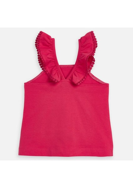 Yazlık Kız Kolsuz Bluz Kırmızı fiyatları