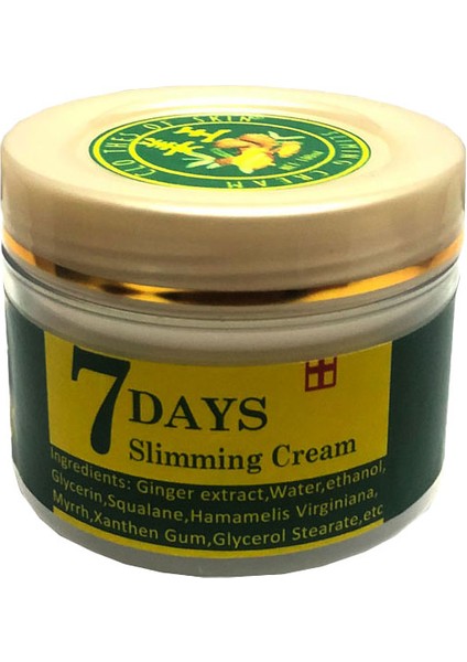 7 Days 4lü Adet Ginger Miracle Slimming Cream Kremi 100 ml