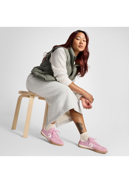 Run Star Trainer Unisex Pembe Süet Sneaker fırsatları