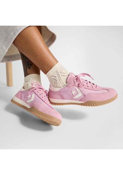 Run Star Trainer Unisex Pembe Süet Sneaker indirimleri