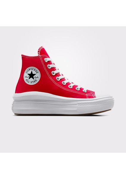 Chuck Taylor All Star Move Platform Kadın Kırmızı Sneaker