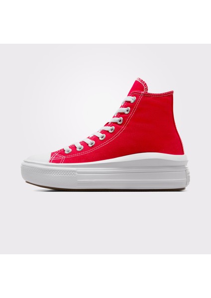 Chuck Taylor All Star Move Platform Kadın Kırmızı Sneaker fiyatları