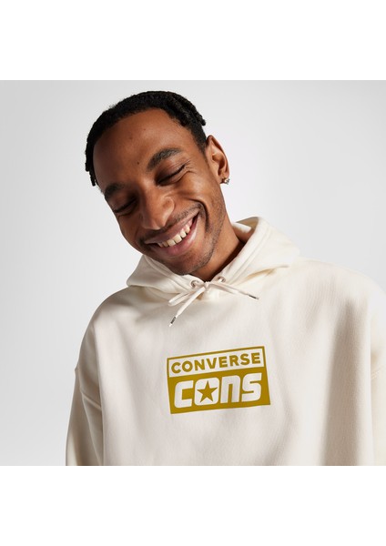 Cons Erkek Krem Hoodie fırsatları