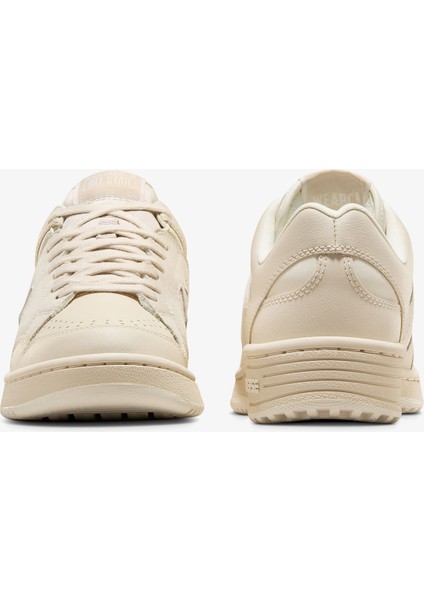 Weapon Unisex Krem Deri Sneaker