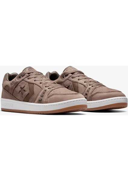 As-1 Pro Unisex Kahverengi Deri Sneaker