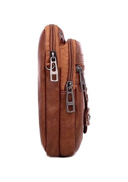 Kadın Tek Omuz Vintage Kapaklı Crossbody Çanta (Yurt Dışından)