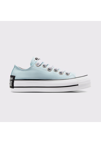Chuck Taylor All Star Lift Kadın Mavi Platform Sneaker