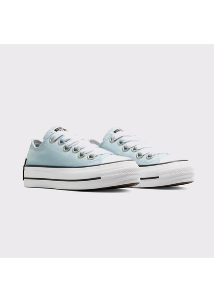 Chuck Taylor All Star Lift Kadın Mavi Platform Sneaker fiyatları