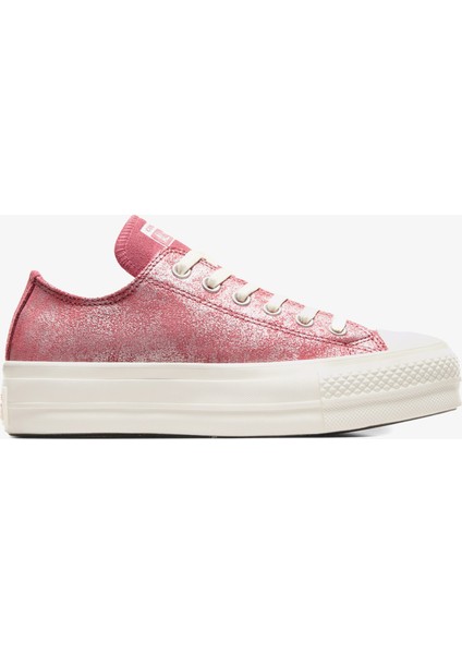 Chuck Taylor All Star Lift Kadın Pembe Süet Platform Sneaker