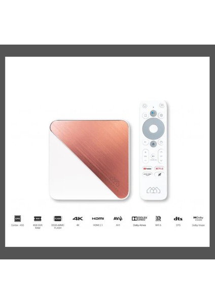 4K Plus 4 GB Ram / 32 GB Android Tv Box 5 13 Değerlendirme modelleri