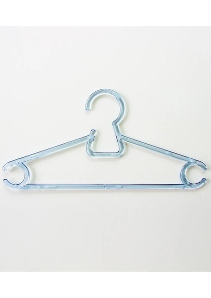 Braves 12'li Mavi Elbise Askısı Kristal Askı Yetişkin Askısı Şeffaf Giysi Ceket Askısı fiyatları