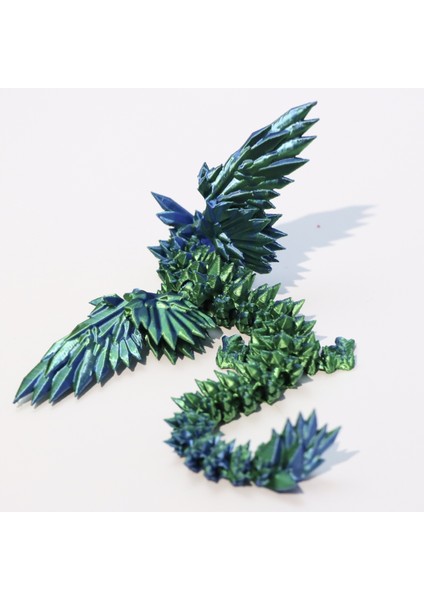 3D Baskılı Kristal Ejderha Kanadı Eklemleri Hareket Ettirilebilir, Yaratıcı Ejderha Süsleri, El Yapımı Hediyeler, Sınır Ötesi Oyuncaklar (Yurt Dışından)