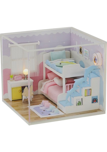 Yazlık El Yapımı Ev Patchwork Model Bebek Evi (Yurt Dışından)