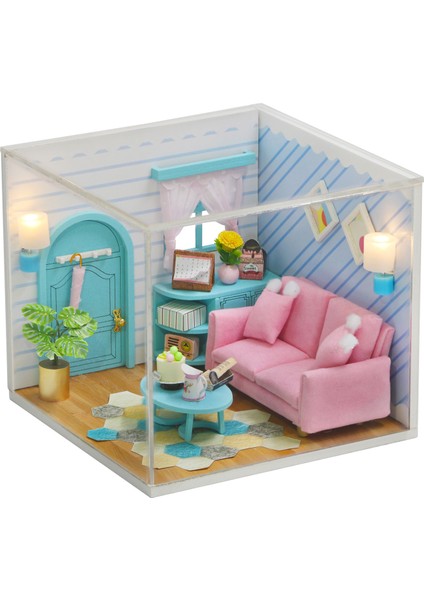 Yazlık El Yapımı Ev Patchwork Model Bebek Evi (Yurt Dışından)