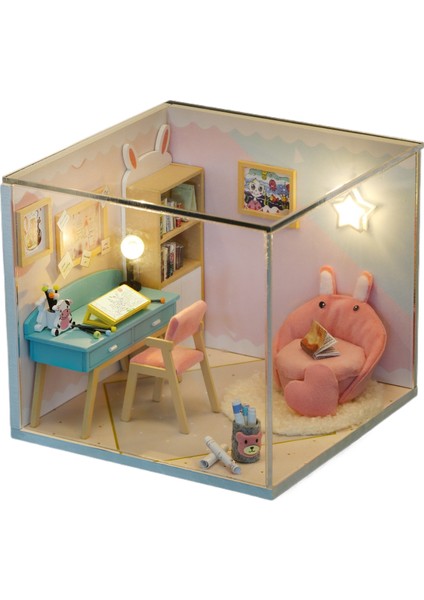 Yazlık El Yapımı Ev Patchwork Model Bebek Evi (Yurt Dışından)
