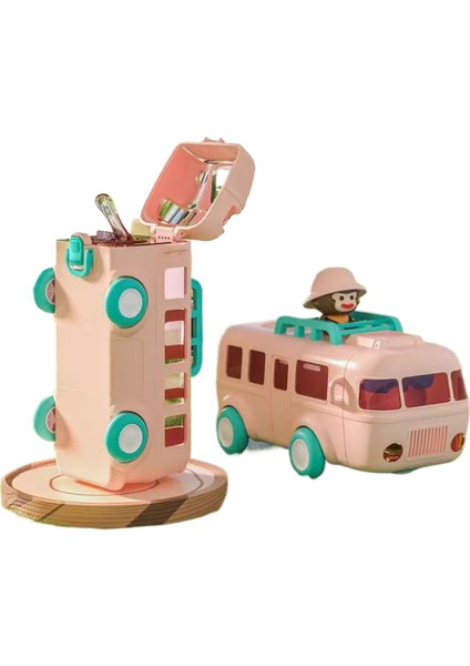 Otobüs Küçük Araba Su Dağı Pipet Plastik Dak Tritan Dış Mekan Dakları (Yurt Dışından)