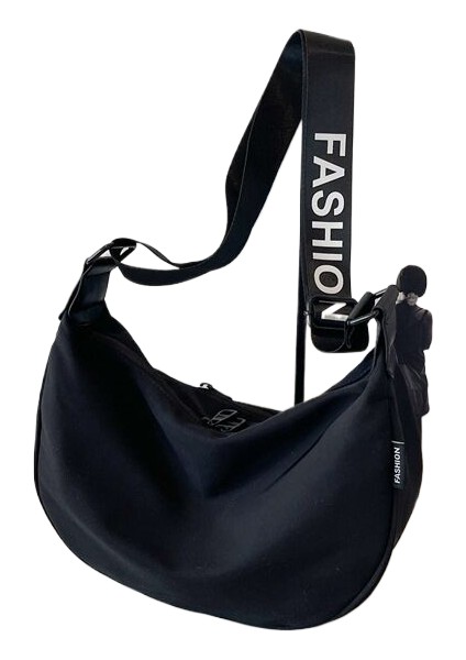 Spor ve Eğlence Oxford Kumaş Omuz Çantası Çok Yönlü Crossbody Seyahat Büyük Kapasiteli Ay Çantası (Yurt Dışından)