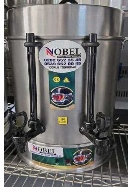 Çay Makinası 160 Bardak (14 Lt) Gri / Tek Ebat