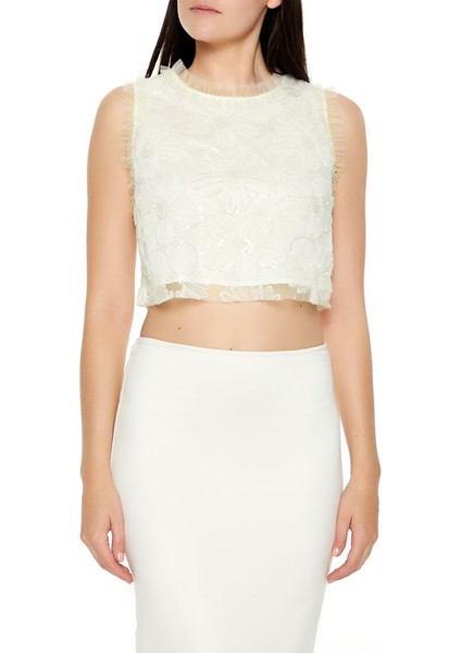 Payetli Çiçek Desenli Bluz fiyatları