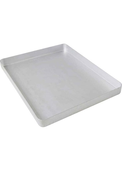 50*70*5 Alüminyum Fırın Tepsi Gri / Tek Ebat