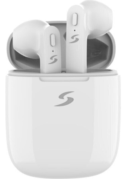 BH015B Freesound True Comfort Kablosuz Tws Bluetooth Kulaklik Beyaz