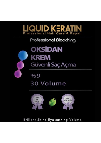 Oksidan Krem Güvenli Saç Açma Beyaz Krem 500 ml Organik Sertifikalı fiyatları